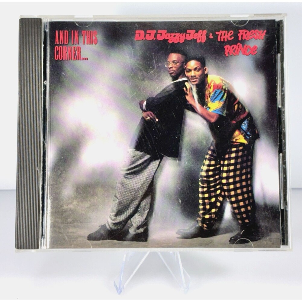 Dj Jazzy Jeff & the Fresh Prince "And in This Corner" Vintage 1989 BMG CD Tested